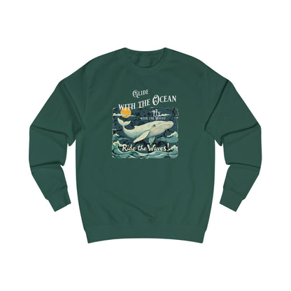 Korea -  Ride the Waves! Unisex Sweatshirt  - StyleMZ