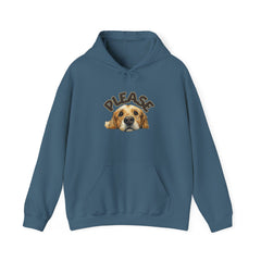 Sudadera unisex con capucha de mezcla pesada Please - Corea - StyleMZ 