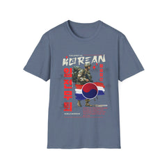 Korea -  K Soldier Spirit Unisex Softstyle T-Shirt  - StyleMZ