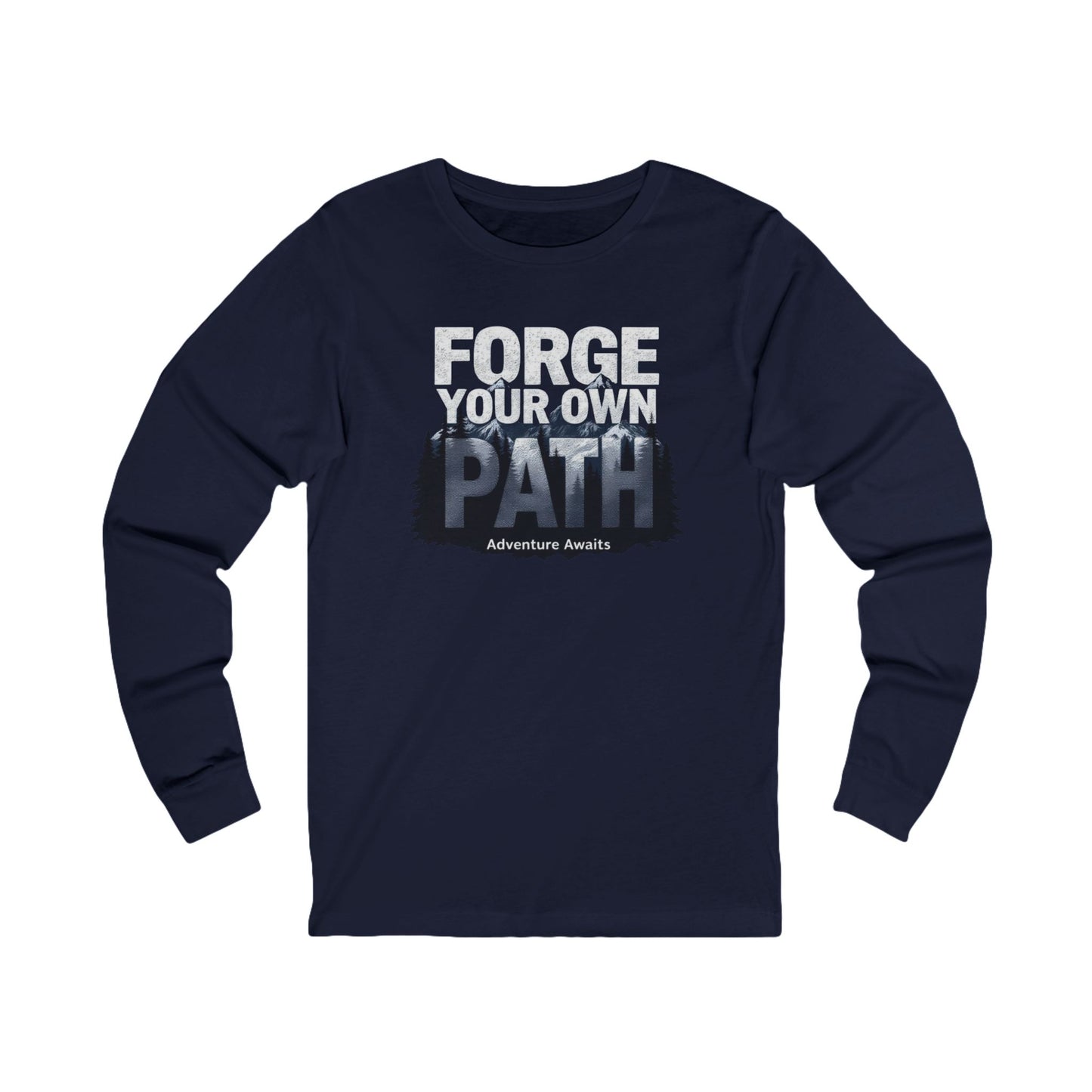 Forge Your Own Path Unisex Jersey Long Sleeve Tee - StyleMZ