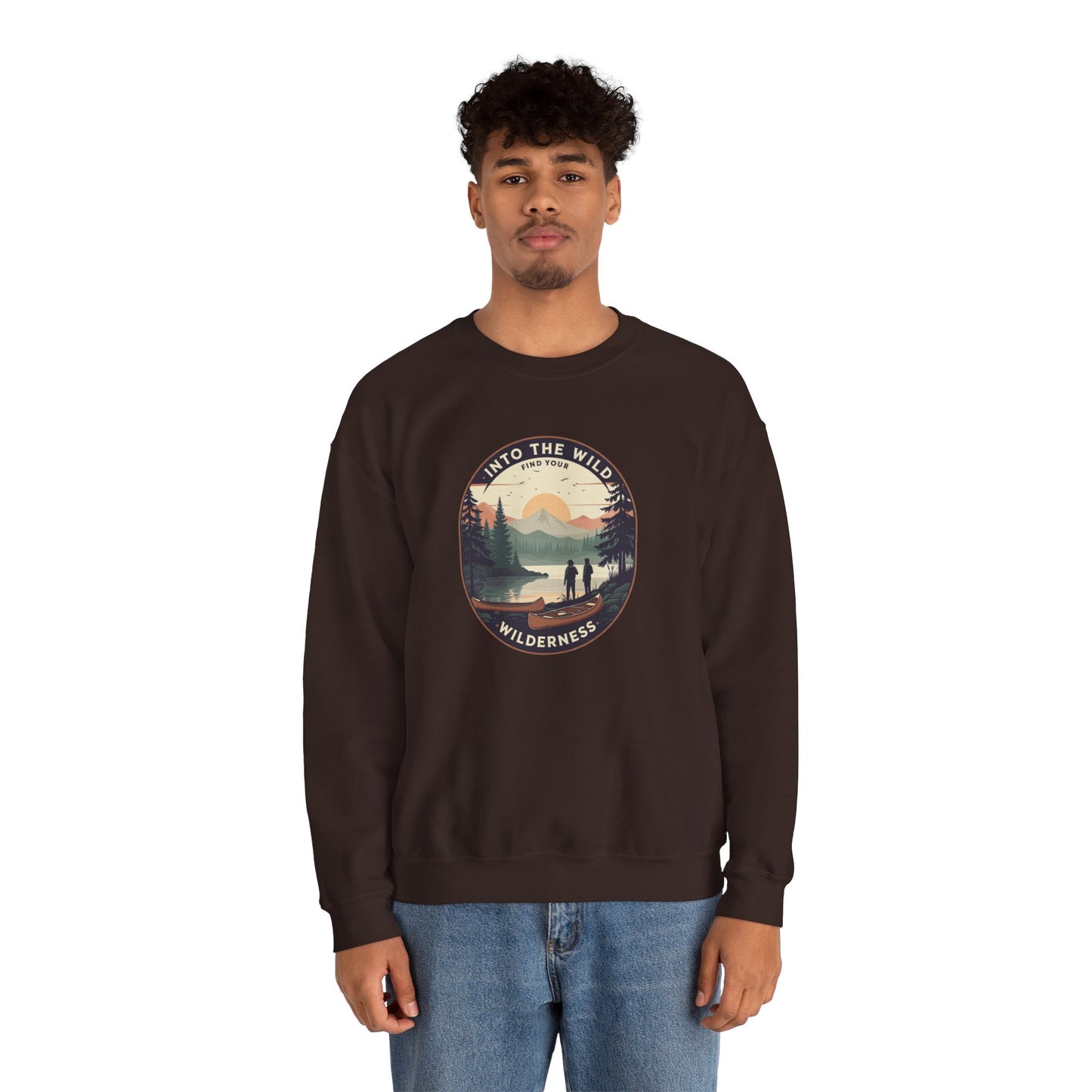 Into the Wild Unisex Heavy Blend™ Crewneck Sweatshirt - StyleMZ