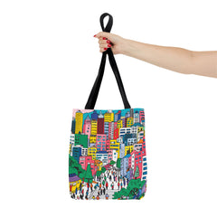 Korea -  Seoul's hill neighborhoods Tote Bag (AOP)  - StyleMZ