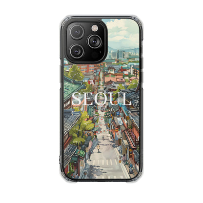 Korea -  Seoul Magnetic Clear Impact Cases  - StyleMZ