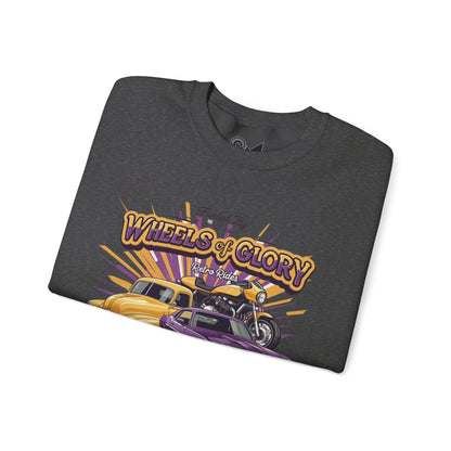 WHEELS OF GLORY Unisex Heavy Blend™ Crewneck Sweatshirt - StyleMZ