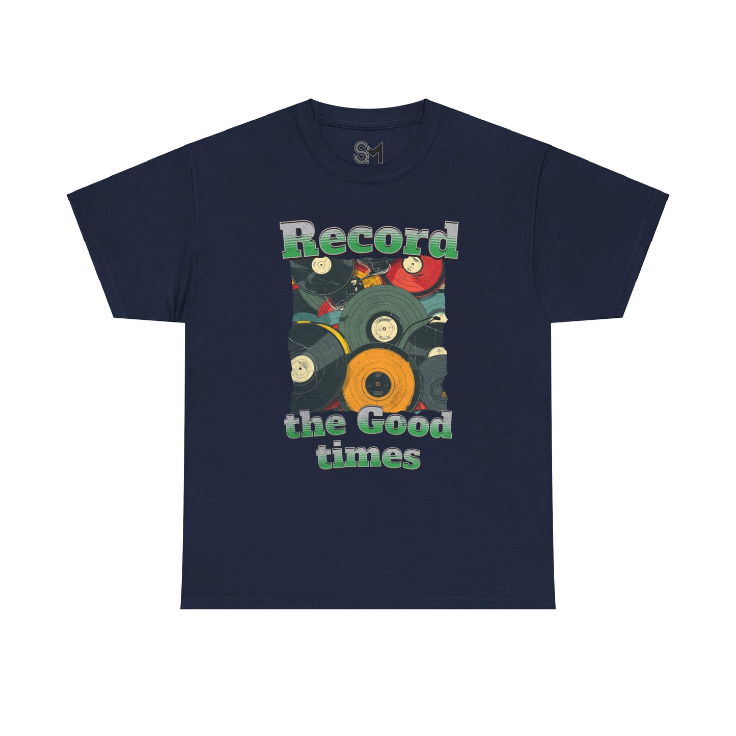 Record the good times Unisex Heavy Cotton Tee - StyleMZ