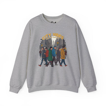 City vibes Unisex Heavy Blend™ Crewneck Sweatshirt - StyleMZ