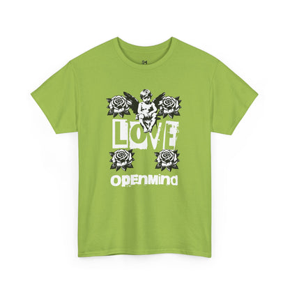 Love open mind Unisex Heavy Cotton Tee