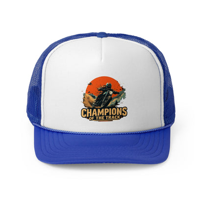 Champions of the Track Trucker Caps - StyleMZ