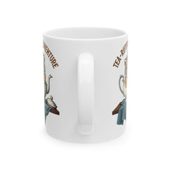 Korea -  Tea-riffic adventure Ceramic Mug, (11oz, 15oz)  - StyleMZ