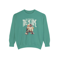 Korea -  Take me home Unisex Garment-Dyed Sweatshirt  - StyleMZ