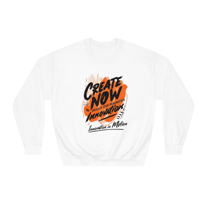 Korea -  Create now Unisex DryBlend® Crewneck Sweatshirt  - StyleMZ