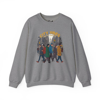 City vibes Unisex Heavy Blend™ Crewneck Sweatshirt - StyleMZ