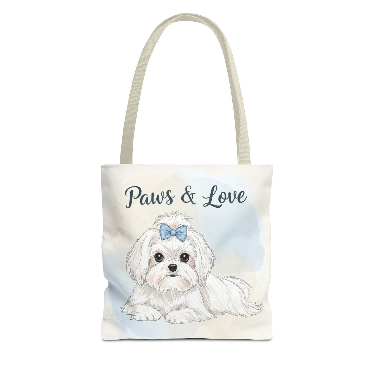 Paws & Love Dog Tote Bag - Durable Pet Lover's Carryall