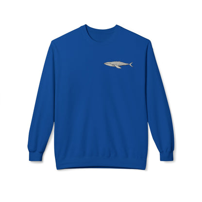 For Whales Unisex Midweight Softstyle Fleece Crewneck Sweatshirt - StyleMZ