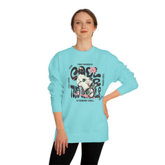 Korea -  Too cool for two wheels Unisex Crew Neck Sweatshirt  - StyleMZ