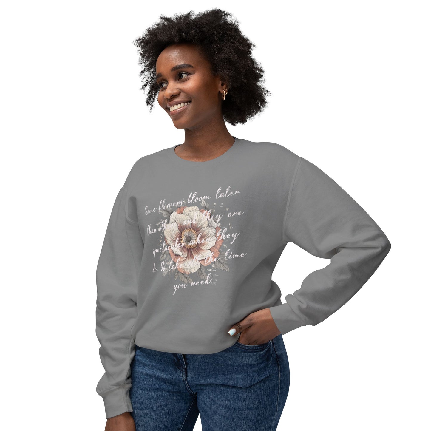 Korea -  Unisex Lightweight Crewneck Sweatshirt  - StyleMZ