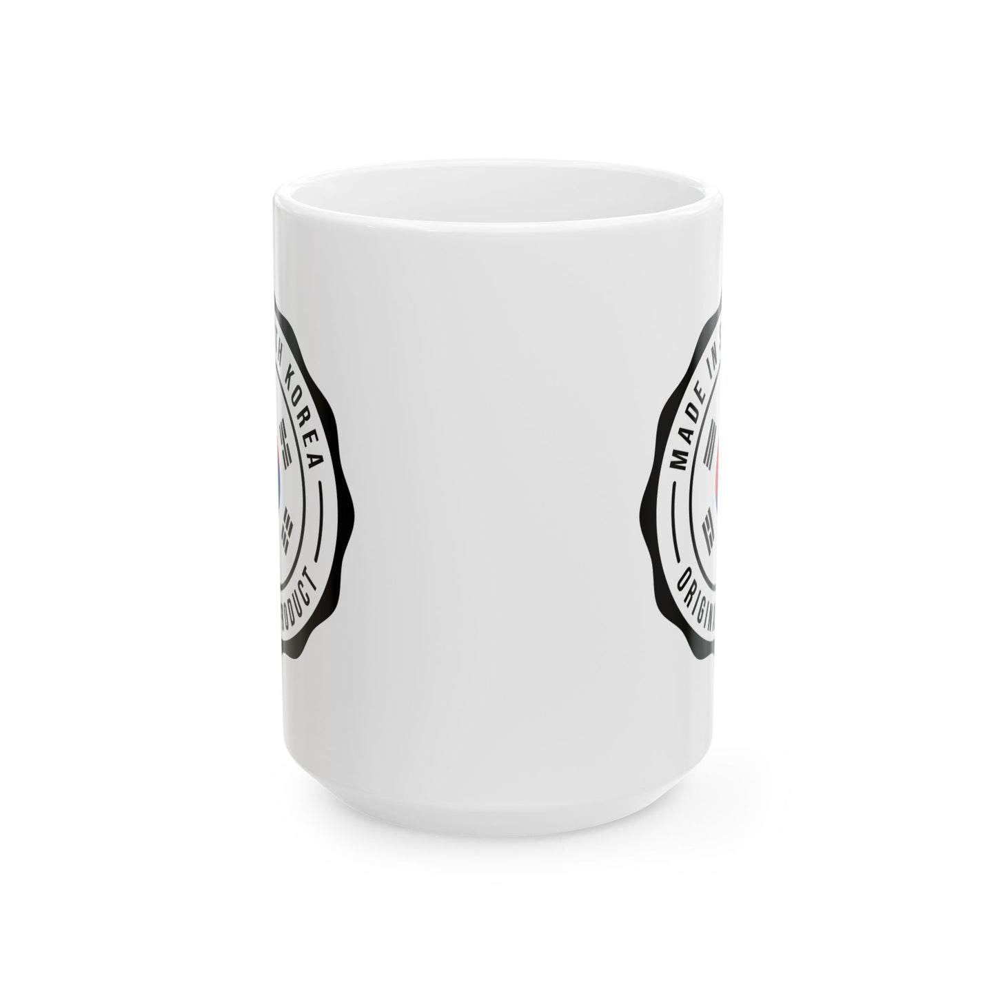 Taegeukgi Ceramic Mug, (11oz, 15oz) - StyleMZ - Stylemz