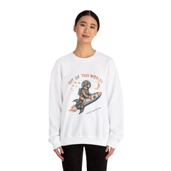 StyleMZ -  Out of this world Unisex Heavy Blend™ Crewneck Sweatshirt  - StyleMZ