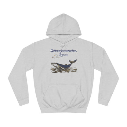 Korea -  Blue Whale Unisex College Hoodie  - StyleMZ