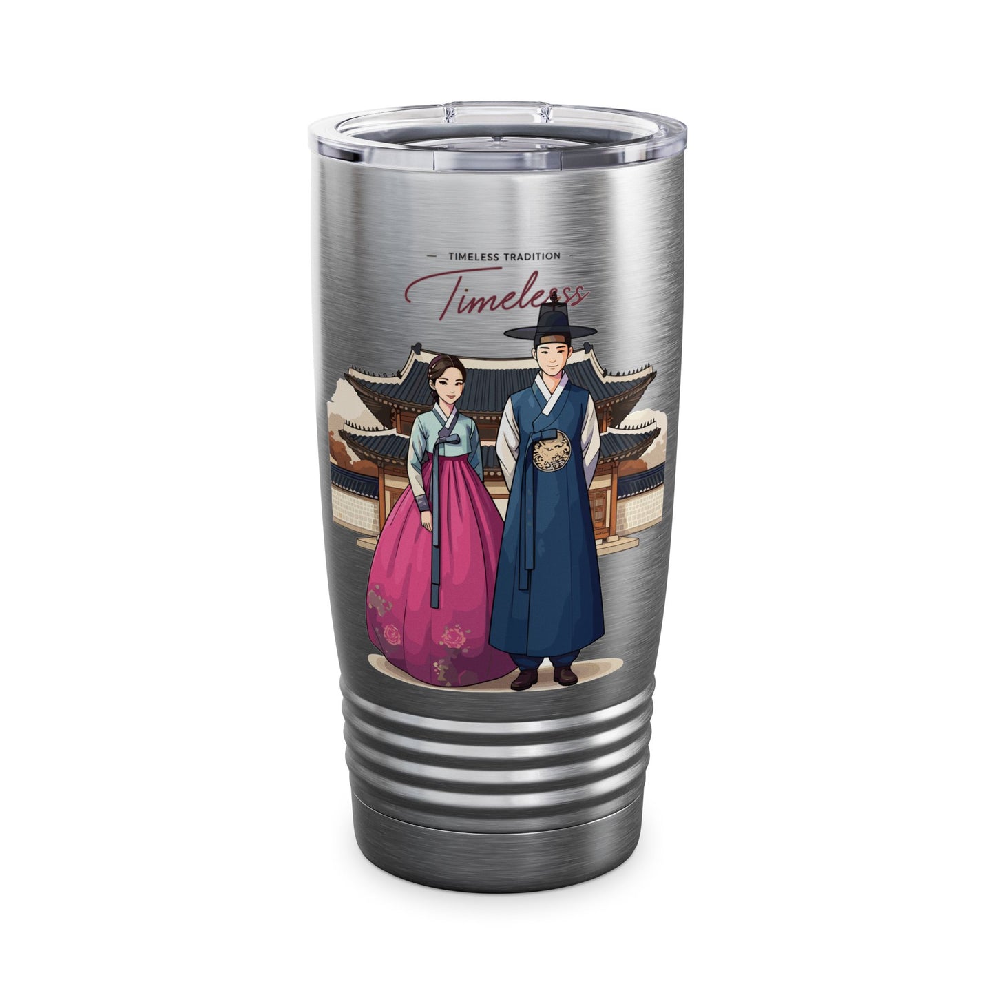 Corea - Vaso con cuello redondo de tradición atemporal, 20 oz - StyleMZ 