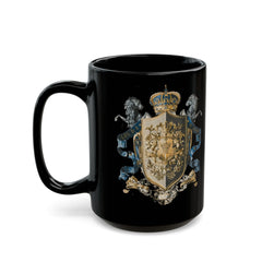 Royal heritage2 Black Mug (11oz, 15oz)  - Korea  - StyleMZ