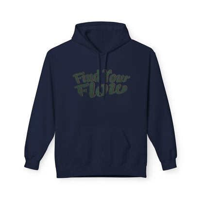 Find your flow Unisex Midweight Softstyle Fleece Hoodie - StyleMZ