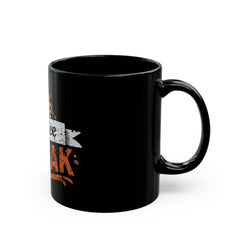 Taza negra Coffee Break de Corea (11 oz, 15 oz) - StyleMZ 