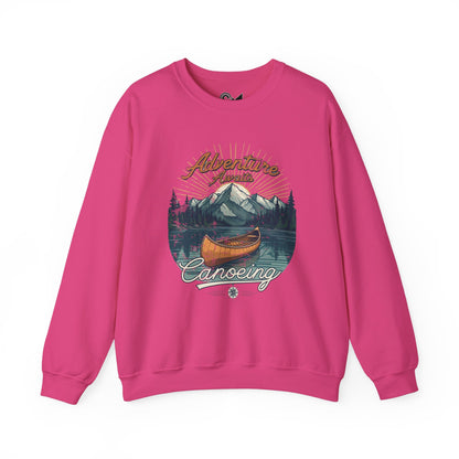 Canoeing Unisex Heavy Blend™ Crewneck Sweatshirt - StyleMZ - Stylemz