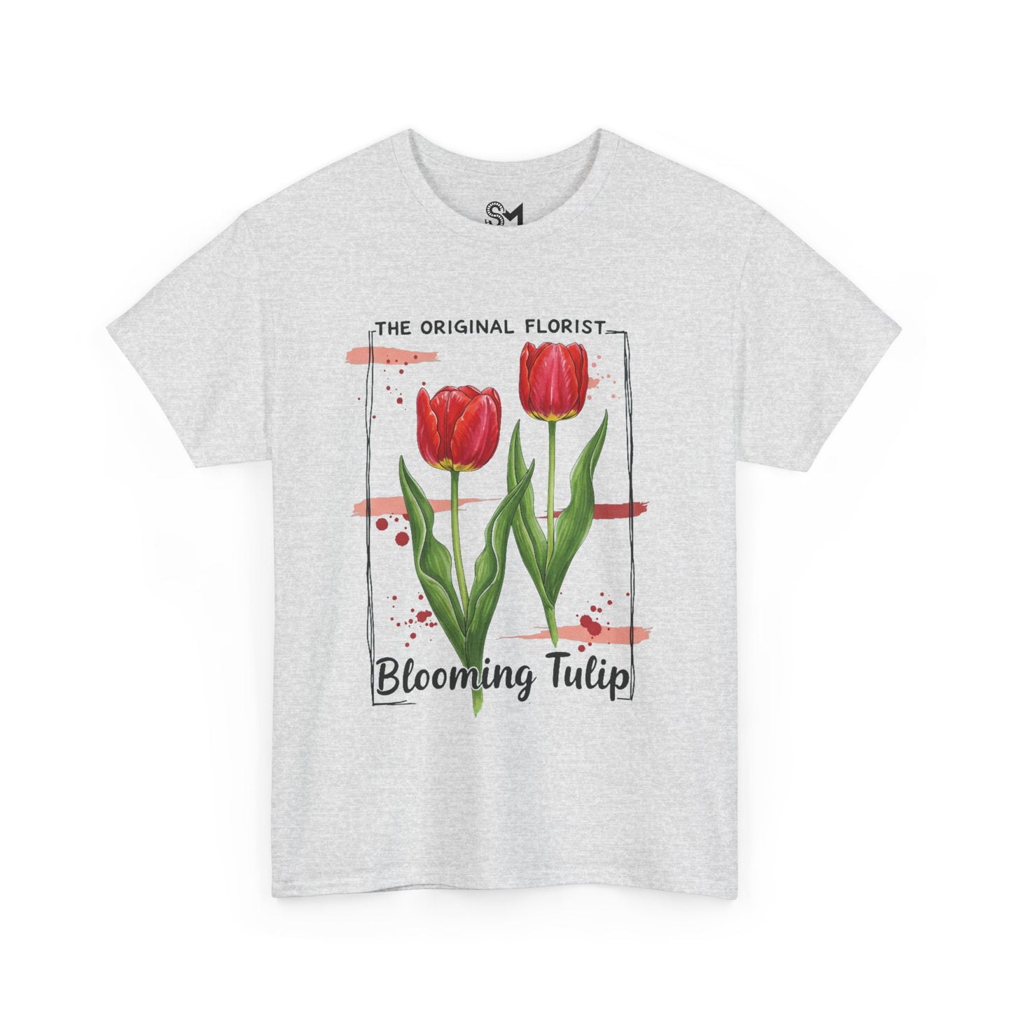 Blooming Tulip Unisex Heavy Cotton Tee