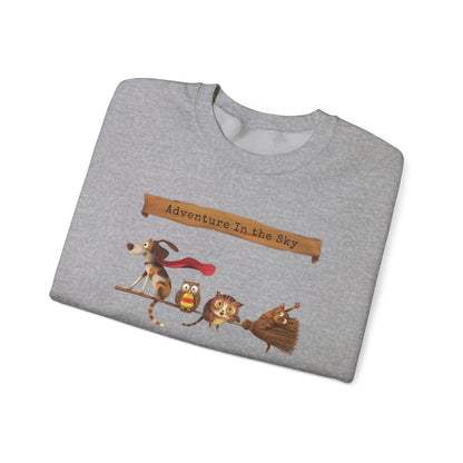 Adventure in the sky Unisex Heavy Blend™ Crewneck Sweatshirt - StyleMZ