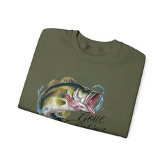 Corea - Sudadera unisex de cuello redondo Gone Fishing Heavy Blend™ - StyleMZ 