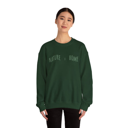 Nature is home Unisex Heavy Blend™ Crewneck Sweatshirt - StyleMZ