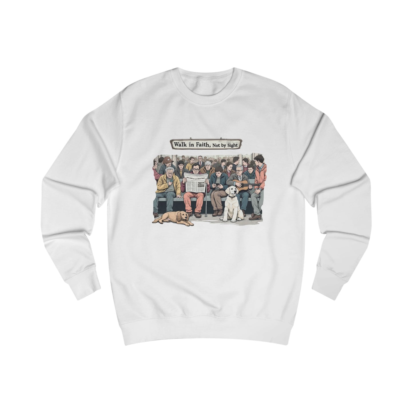 Walk in Faith Unisex Sweatshirt - StyleMZ