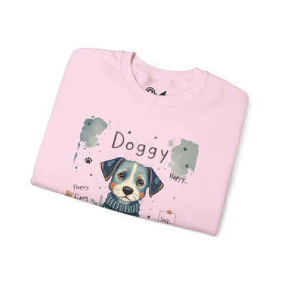 Doggy fun, safe Unisex Heavy Blend™ Crewneck Sweatshirt - StyleMZ