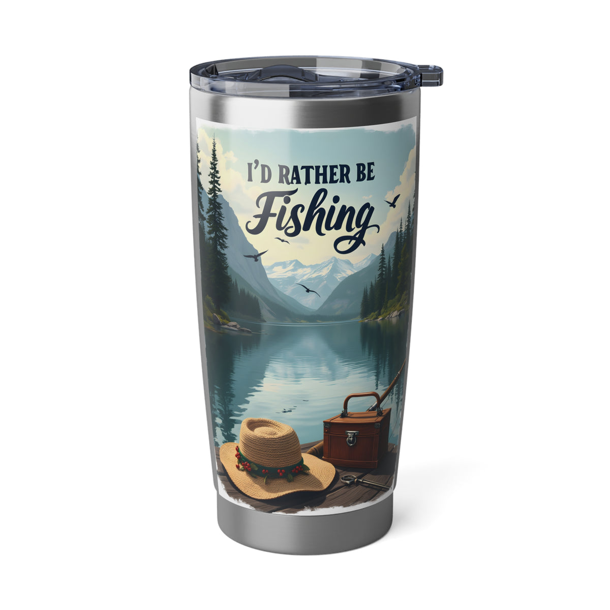 Corea - Prefiero estar pescando Vaso Vagabond de 20 oz - StyleMZ 