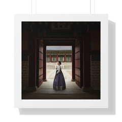 Korea -  Timeless grace Framed Horizontal Poster  - StyleMZ