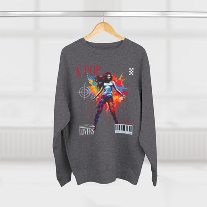 Korea -  K POP LOVERS Unisex Crewneck Sweatshirt  - StyleMZ