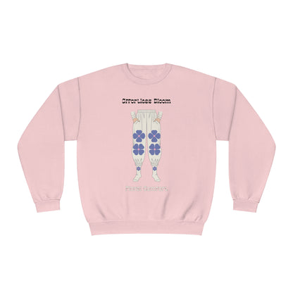 Korea -  Effortless Bloom Unisex NuBlend® Crewneck Sweatshirt  - StyleMZ