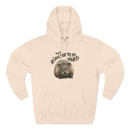 Have mercy on me Lord Three-Panel Fleece Hoodie - StyleMZ