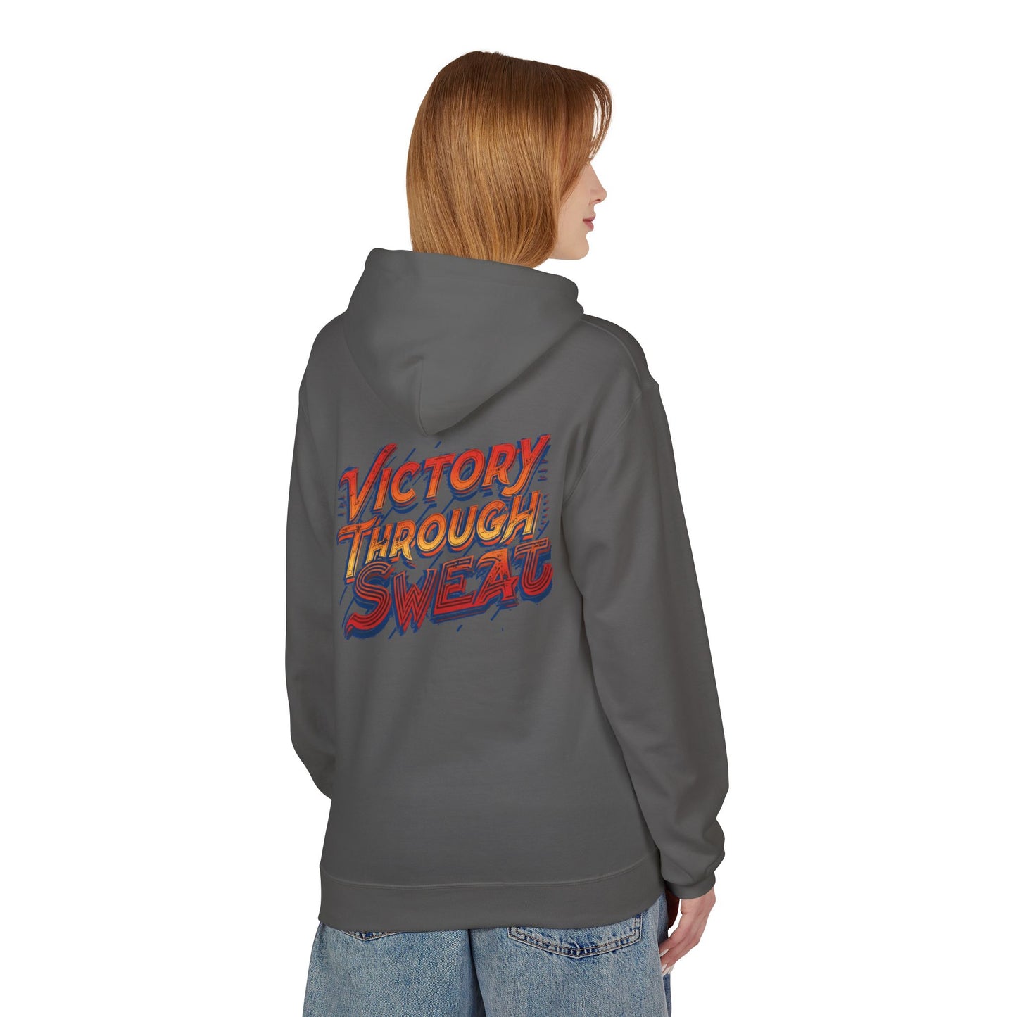 Victory through sweats Unisex Midweight Softstyle Fleece Hoodie - StyleMZ