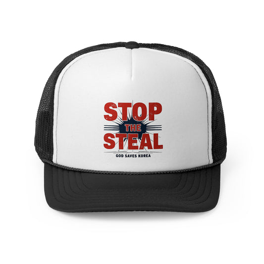 STOP THE STEAL, GOD SAVES KOREA Trucker Caps - Stylemz