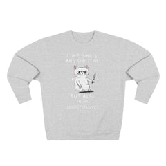 Korea -  I'm high- maintenance Unisex Crewneck Sweatshirt  - StyleMZ