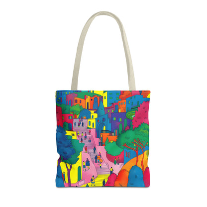 The hillside village in Korea Tote Bag (AOP) - StyleMZ