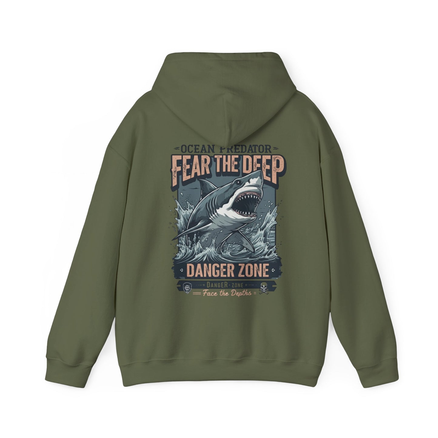 OCEAN PREDATOR Unisex Heavy Blend™ Hooded Sweatshirt - StyleMZ