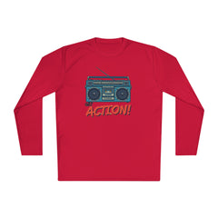 Korea -  Get action Unisex Lightweight Long Sleeve Tee  - StyleMZ