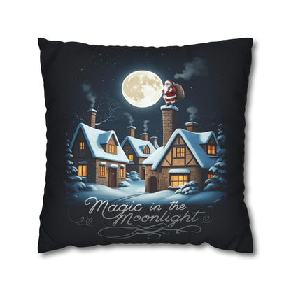 StyleMZ -  Magic in the moonlight Spun Polyester Square Pillowcase  - StyleMZ