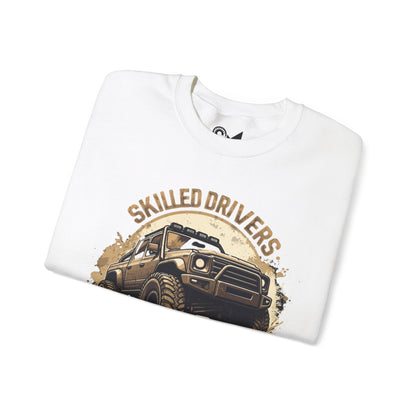 Skilled driver Unisex Heavy Blend™ Crewneck Sweatshirt - StyleMZ