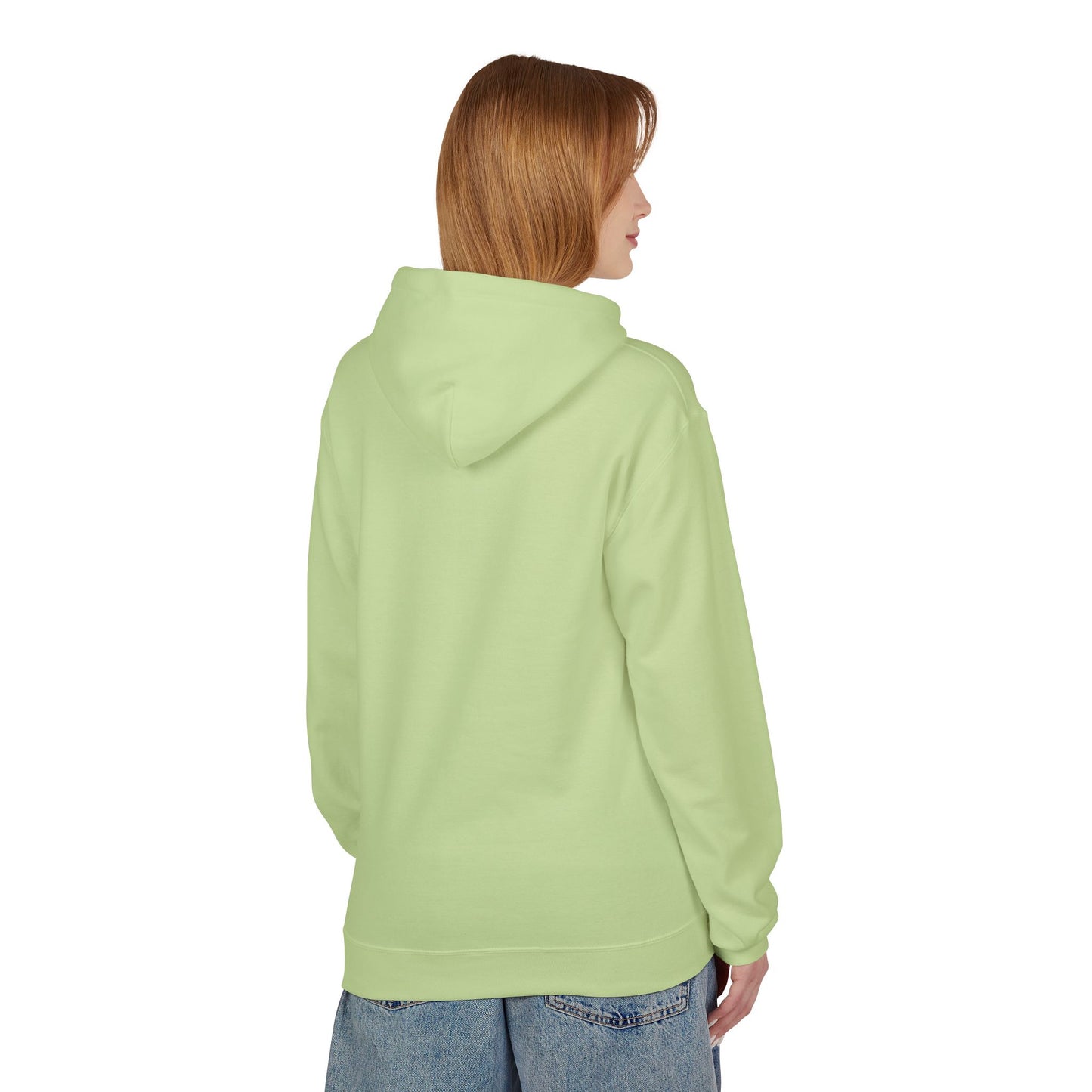 I saw an angel Unisex Midweight Softstyle Fleece Hoodie - StyleMZ