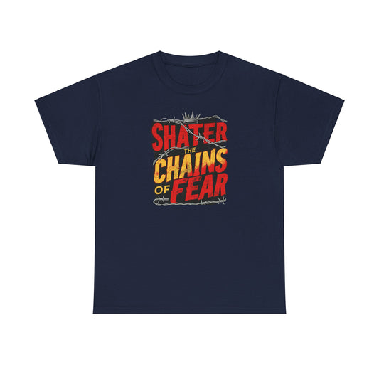 Korea -  Shater chains of fear Unisex Heavy Cotton Tee  - StyleMZ