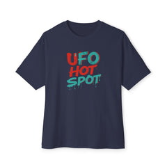 Korea -  UFO hot spot Unisex Oversized Boxy Tee  - StyleMZ